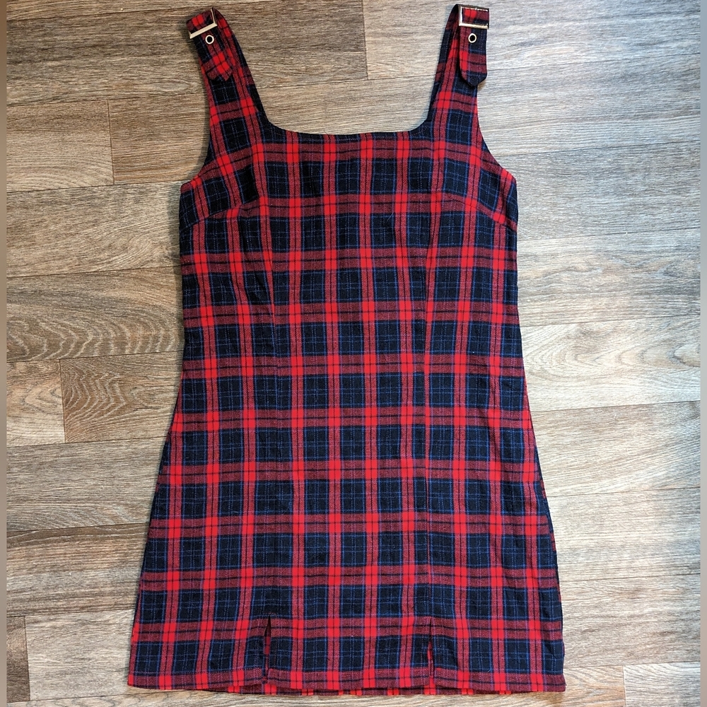 Plaid Mini Dress